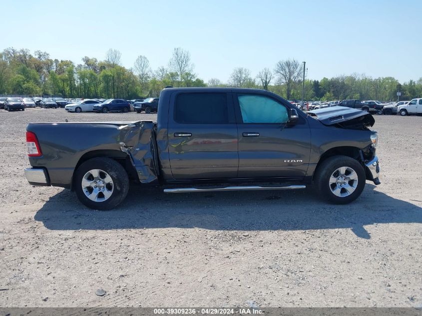 2019 Ram 1500 Big Horn/Lone Star VIN: 1C6SRFFT3KN778437 Lot: 39309236