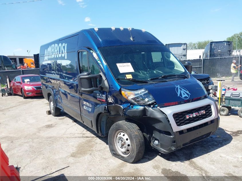 2022 Ram Promaster 3500 Cargo Van High Roof 159 Wb Ext VIN: 3C6MRVJG4NE127792 Lot: 39309306