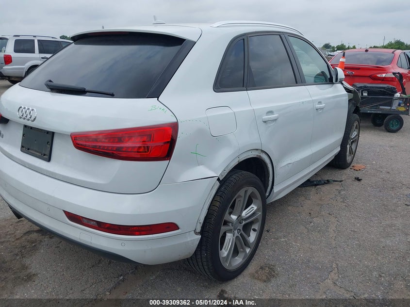 2018 Audi Q3 2.0T Premium/2.0T Sport Premium VIN: WA1BCCFS6JR025664 Lot: 39309362