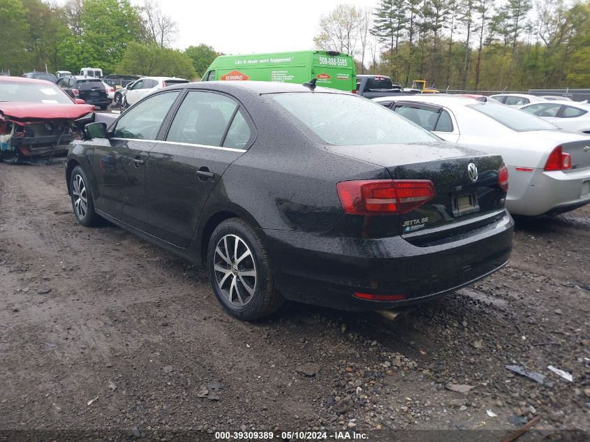 2017 Volkswagen Jetta 1.4T Se VIN: 3VWDB7AJ4HM310038 Lot: 39309389