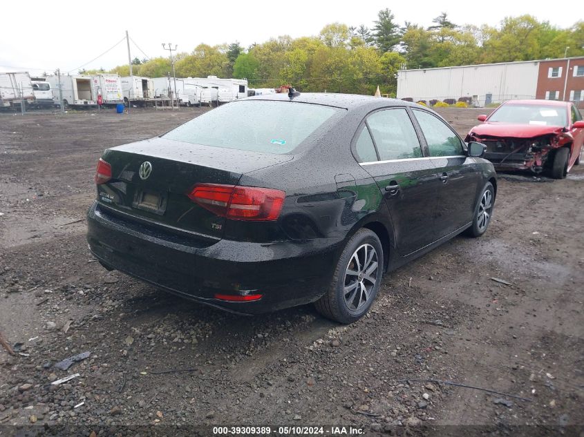 2017 Volkswagen Jetta 1.4T Se VIN: 3VWDB7AJ4HM310038 Lot: 39309389