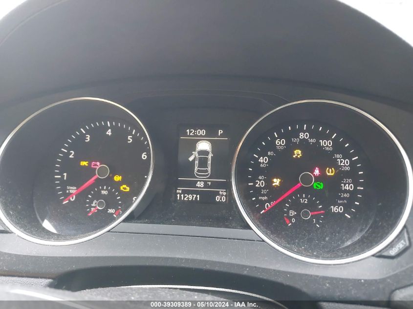 2017 Volkswagen Jetta 1.4T Se VIN: 3VWDB7AJ4HM310038 Lot: 39309389