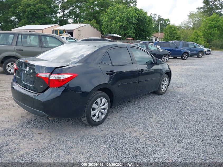 2015 Toyota Corolla Le VIN: 5YFBURHE8FP182353 Lot: 39309412