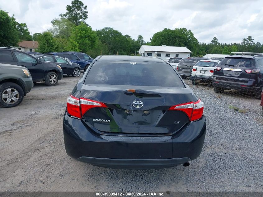 2015 Toyota Corolla Le VIN: 5YFBURHE8FP182353 Lot: 39309412