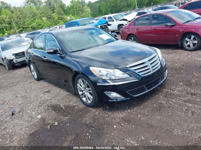 2014 Hyundai Genesis 3.8 VIN: KMHGC4DD0EU263241 Lot: 39309464