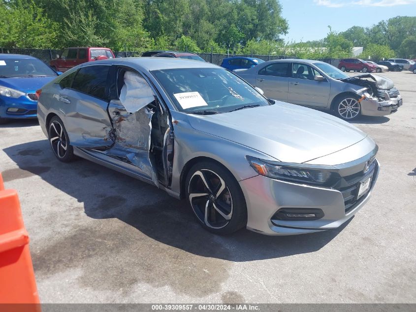 2019 Honda Accord Sport VIN: 1HGCV1F3XKA043314 Lot: 39309557