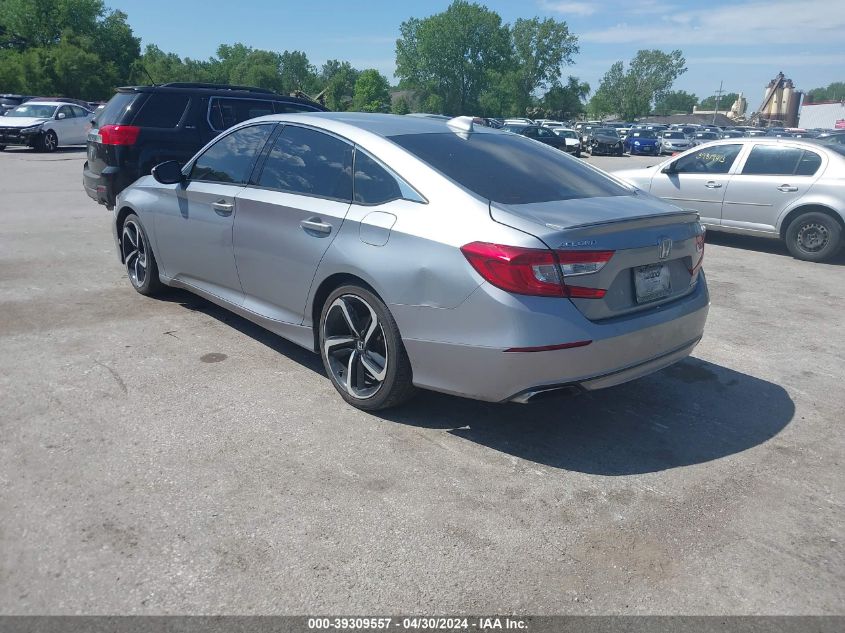 2019 Honda Accord Sport VIN: 1HGCV1F3XKA043314 Lot: 39309557