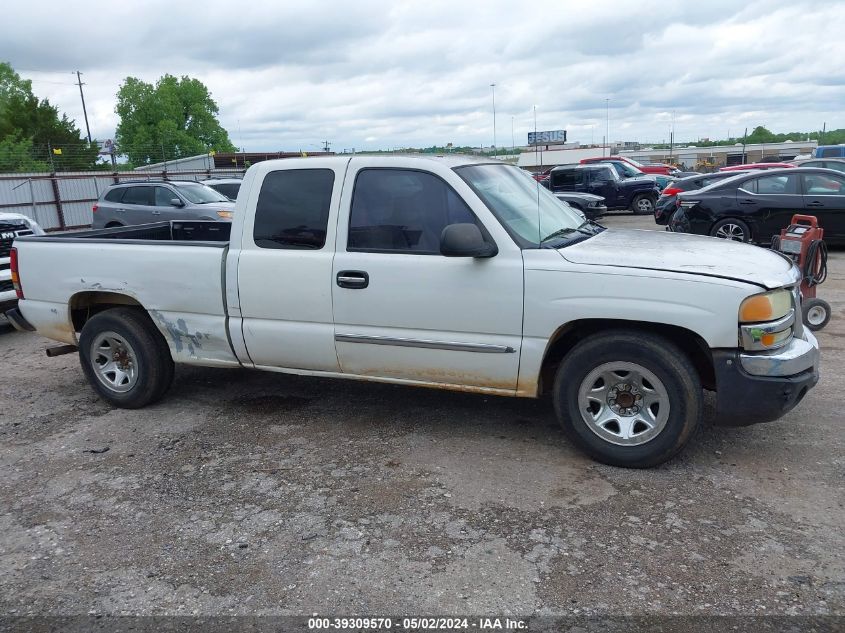 2003 GMC Sierra 1500 Sle VIN: 2GTEC19V631411543 Lot: 39309570