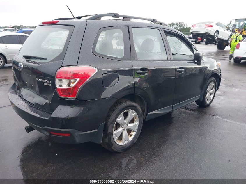 2015 Subaru Forester 2.5I VIN: JF2SJABC1FH506564 Lot: 39309582