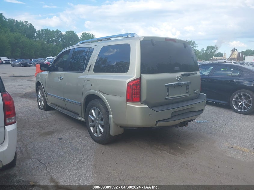 2008 Infiniti Qx56 VIN: 5N3AA08C38N900263 Lot: 39309592