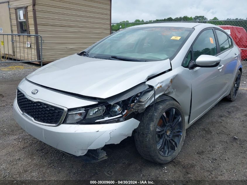 2017 Kia Forte Lx VIN: 3KPFK4A71HE012586 Lot: 39309600