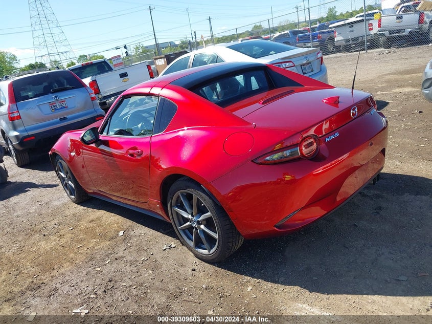 2019 Mazda Mx-5 Miata Rf Grand Touring VIN: JM1NDAM70K0302558 Lot: 39309603
