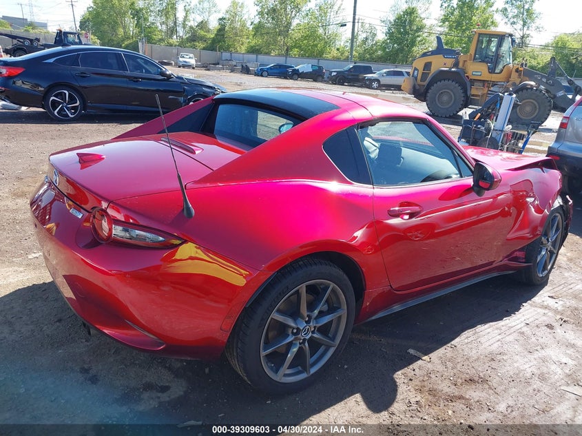 2019 Mazda Mx-5 Miata Rf Grand Touring VIN: JM1NDAM70K0302558 Lot: 39309603