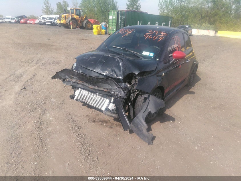 2013 Fiat 500 Abarth VIN: 3C3CFFFH7DT607697 Lot: 39309644