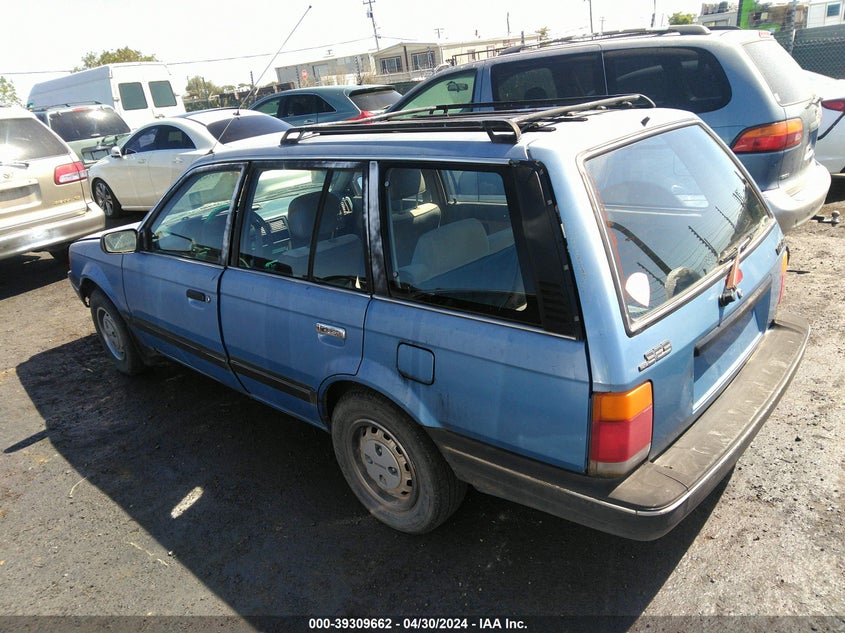 1987 Mazda 323 VIN: JM1BW622XH0500235 Lot: 39309662
