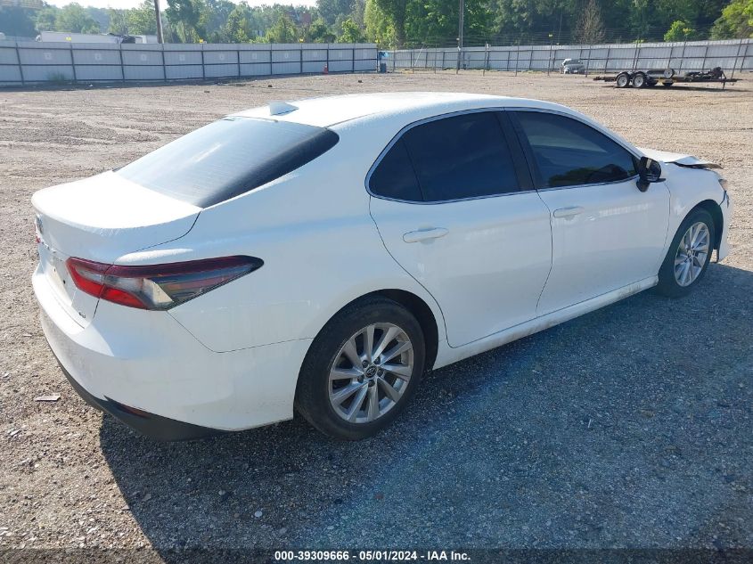 2021 Toyota Camry Le VIN: 4T1C11AKXMU444707 Lot: 39309666