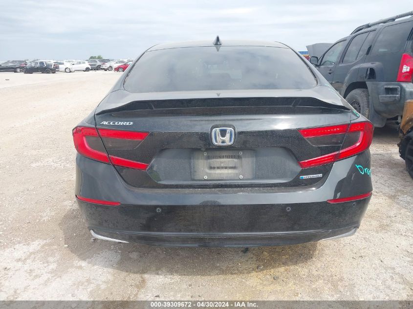 1HGCV3F53MA011756 2021 Honda Accord Hybrid Ex-L