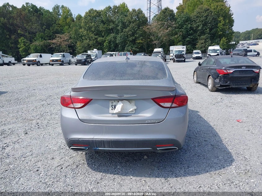 2015 Chrysler 200 C VIN: 1C3CCCCG5FN515400 Lot: 39309720