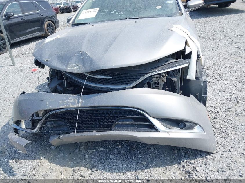 2015 Chrysler 200 C VIN: 1C3CCCCG5FN515400 Lot: 39309720