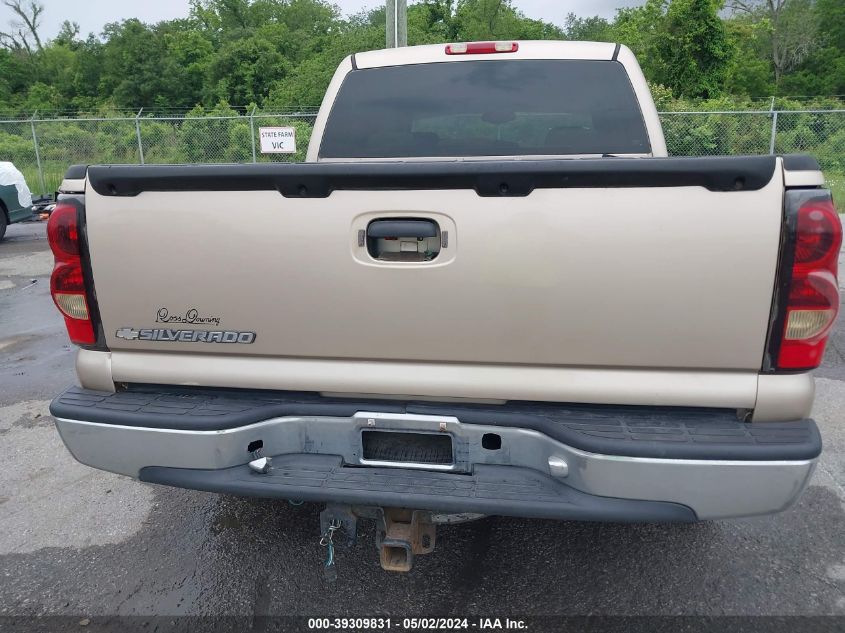 2006 Chevrolet Silverado 1500 Ls VIN: 2GCEC13V261348762 Lot: 39309831