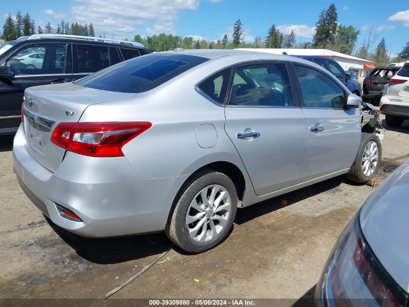 2018 Nissan Sentra Sv VIN: 3N1AB7AP1JL642589 Lot: 39309880