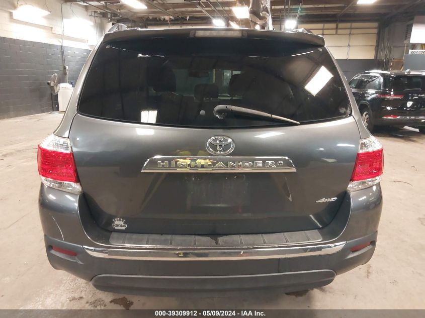 2012 Toyota Highlander Limited V6 VIN: 5TDDK3EH7CS102652 Lot: 39309912