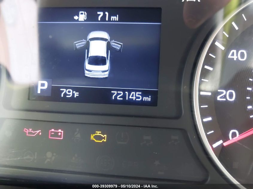 2019 Kia Optima Lx VIN: 5XXGT4L37KG350584 Lot: 39309979