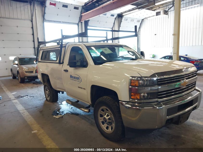 2015 Chevrolet Silverado 3500Hd Wt VIN: 1GC3CYCG2FZ134766 Lot: 39309993