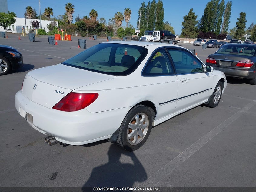 1998 Acura Cl 3.0 VIN: 19UYA2259WL012788 Lot: 39310004