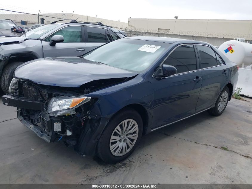 2014 Toyota Camry Le VIN: 4T4BF1FKXER378074 Lot: 39310012