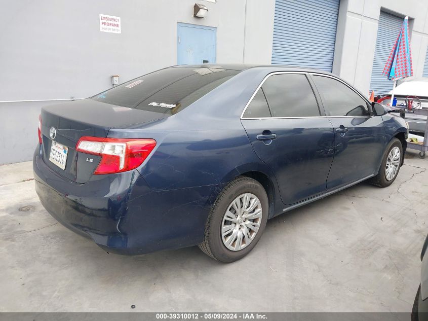 2014 Toyota Camry Le VIN: 4T4BF1FKXER378074 Lot: 39310012