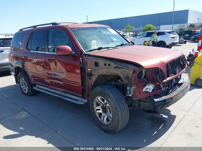 2004 Toyota Sequoia Sr5 V8 VIN: 5TDZT34A14S236419 Lot: 39310400