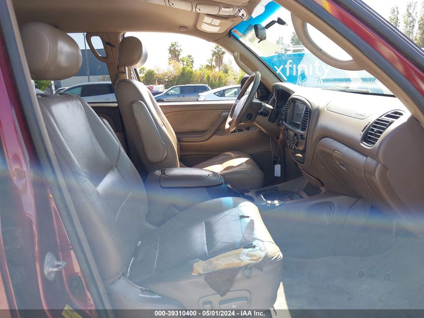 2004 Toyota Sequoia Sr5 V8 VIN: 5TDZT34A14S236419 Lot: 39310400