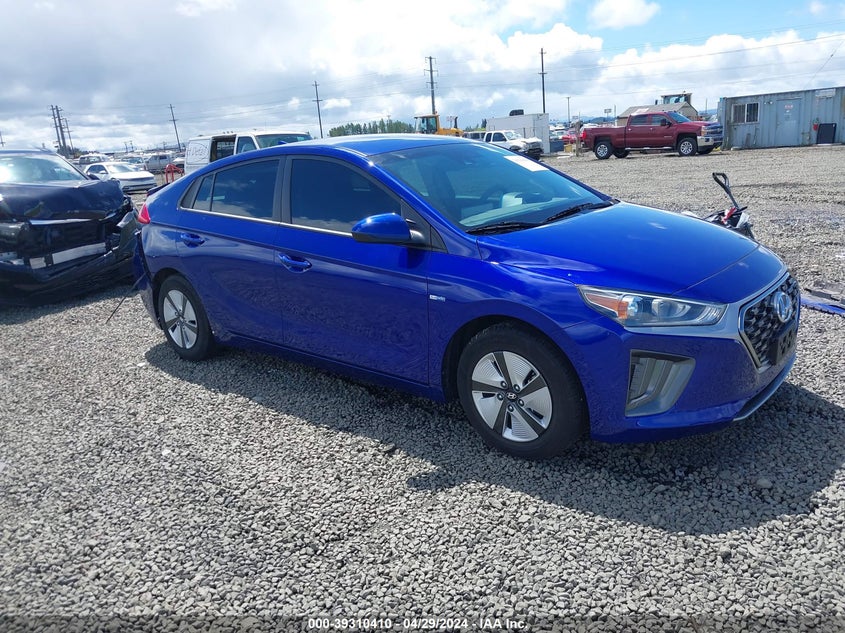 2020 Hyundai Ioniq Hybrid Blue VIN: KMHC65LC3LU233846 Lot: 39310410