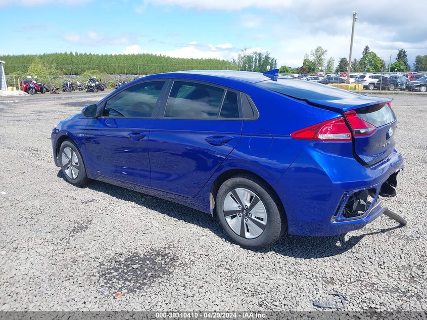 2020 Hyundai Ioniq Hybrid Blue VIN: KMHC65LC3LU233846 Lot: 39310410