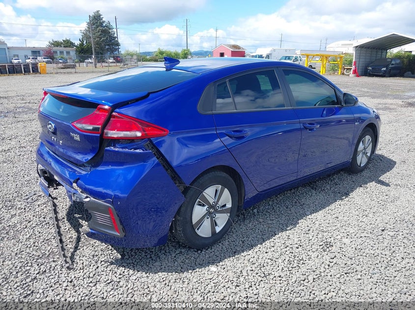 2020 Hyundai Ioniq Hybrid Blue VIN: KMHC65LC3LU233846 Lot: 39310410