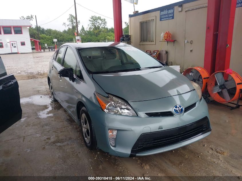 2013 Toyota Prius Two VIN: JTDKN3DU4D1711838 Lot: 39310415