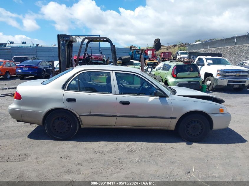 2000 Toyota Corolla Ce VIN: 1NXBR12EXYZ325008 Lot: 39310417