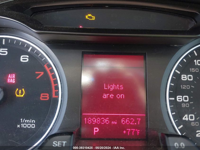 2011 Audi A4 2.0T Premium VIN: WAUEFAFL8BN056296 Lot: 39310425