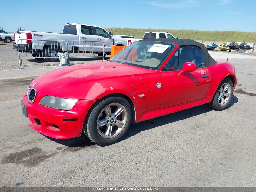 2000 BMW Z3 2.3 VIN: 4USCH9349YLG05246 Lot: 39310519