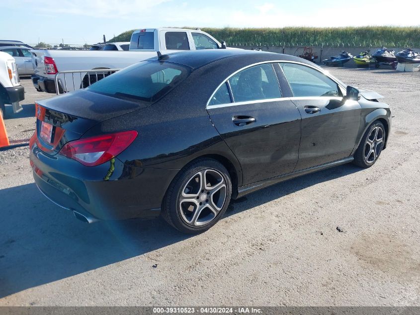 2014 Mercedes-Benz Cla 250 VIN: WDDSJ4EB0EN160211 Lot: 39310523