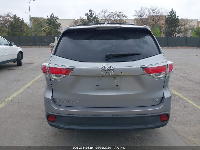 5TDZKRFH8FS107810 2015 TOYOTA HIGHLANDER - Image 16