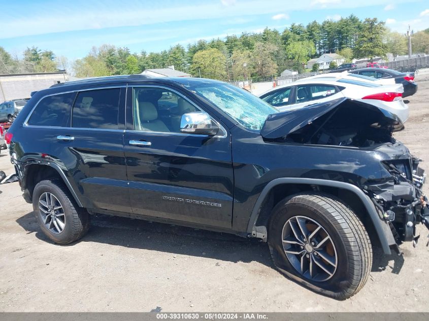 2018 Jeep Grand Cherokee Limited 4X4 VIN: 1C4RJFBG2JC164755 Lot: 39310630