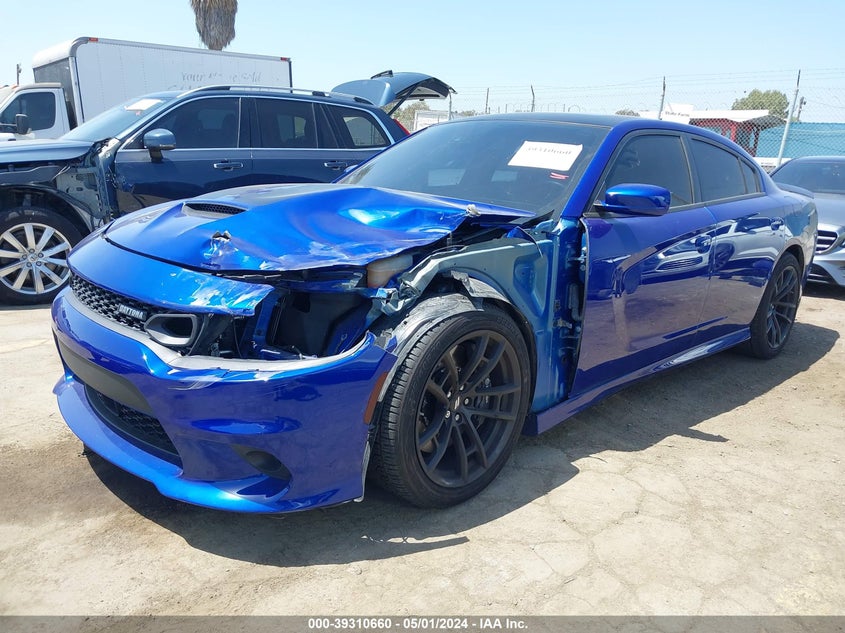 2019 DODGE CHARGER SCAT PACK RWD - 2C3CDXGJXKH556747