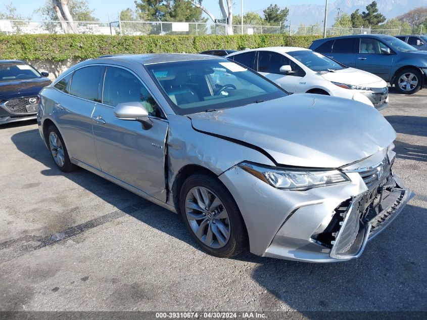 2020 Toyota Avalon Hybrid Xle VIN: 4T1J21FB0LU014857 Lot: 39310674