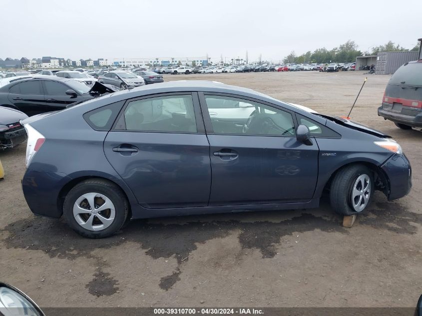 2015 Toyota Prius Two VIN: JTDKN3DU6F1876535 Lot: 39310700