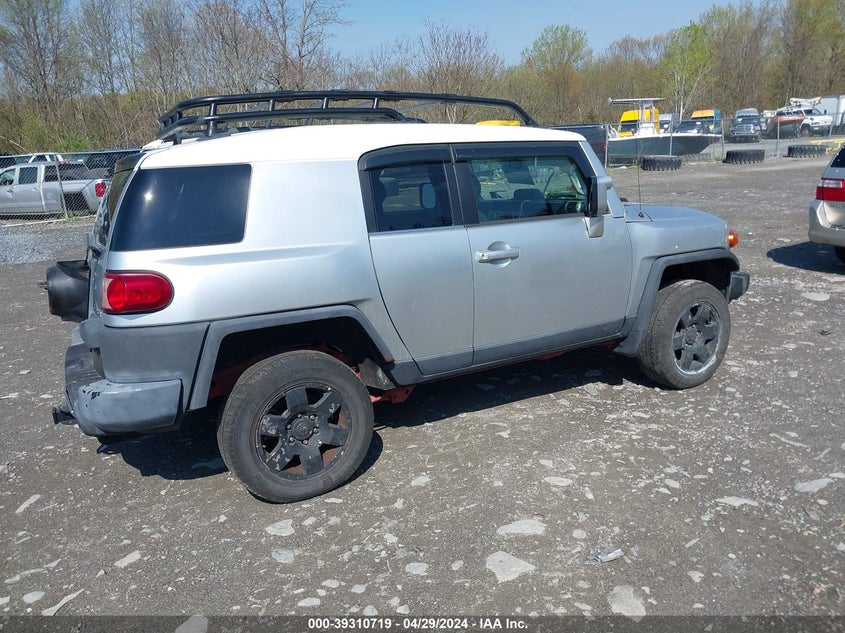 2007 Toyota Fj Cruiser VIN: JTEBU11F370006175 Lot: 39310719