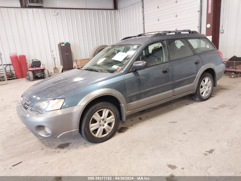 4S4BP61CX57366543 | 2005 SUBARU OUTBACK