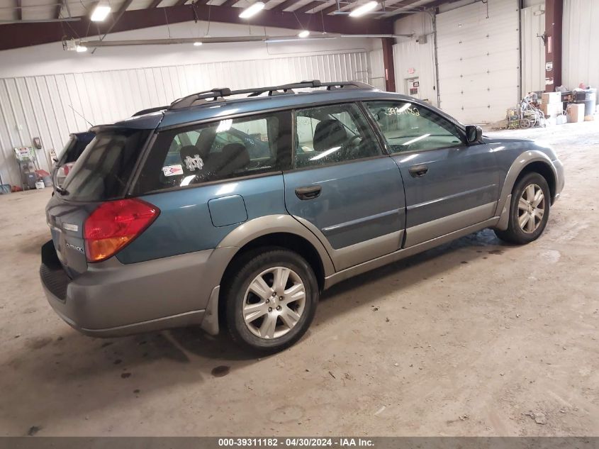 4S4BP61CX57366543 | 2005 SUBARU OUTBACK