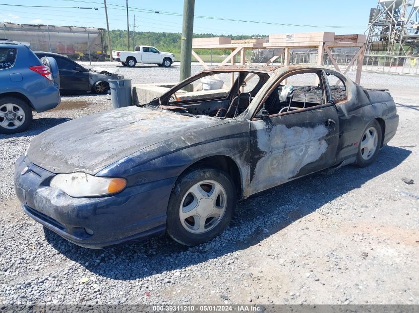 2002 Chevrolet Monte Carlo Ss VIN: 2G1WX15K629232464 Lot: 39311210